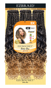 EZCROCHET Boho Box 12" 3X - BRAID BEAUTY