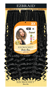 EZCROCHET Boho Box 12" 3X - BRAID BEAUTY