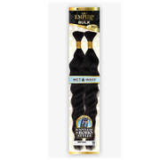 Sensationnel Human Hair Braids Empire Wet N Wavy Deep Bulk 18" - BRAID BEAUTY