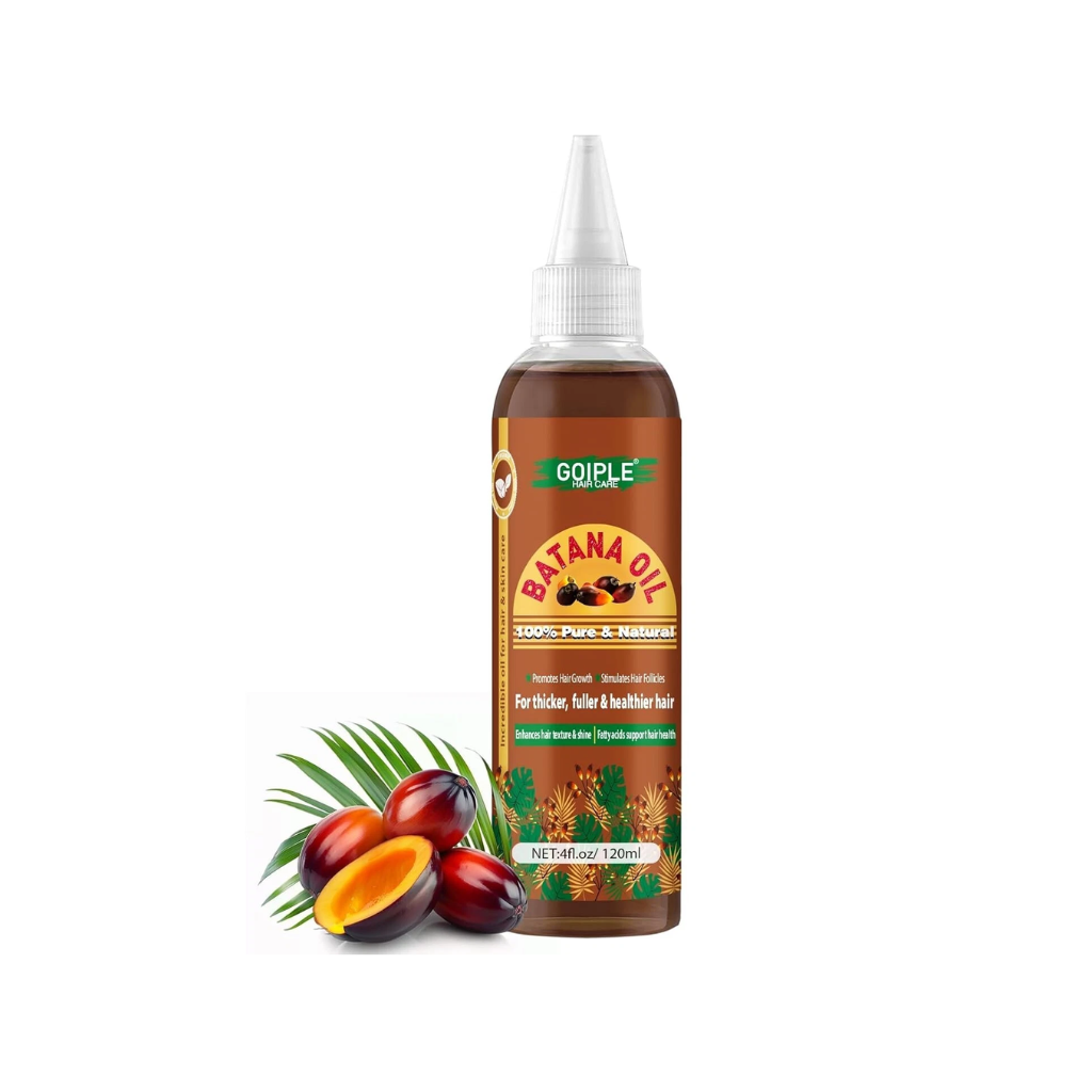 GOIPLE Batana Oil for Hair Growth Organic Hair Growth Oil 100% Pure Hair Oil Natural 4 oz - BRAID BEAUTY