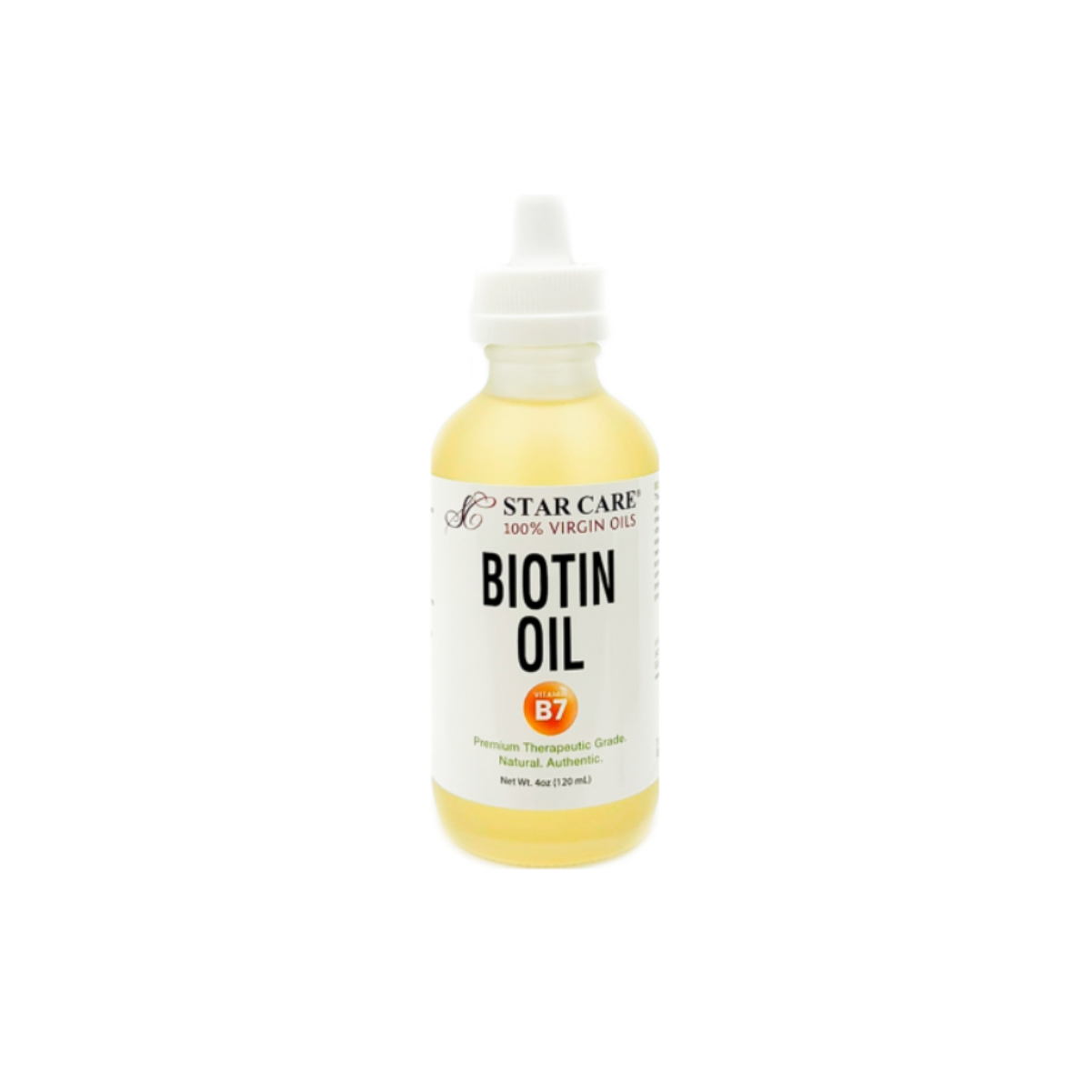 Star Care 100% Virgin Biotin Vitamin B7 Oil 4oz - BRAID BEAUTY