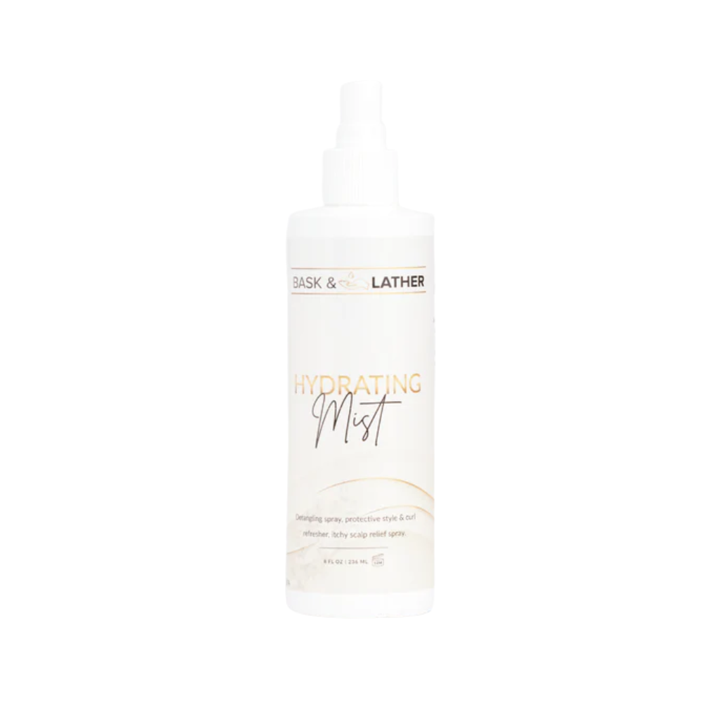 BASK & LATHER Hydrating Hair Mist 16 oz