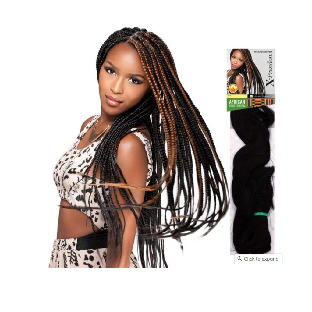 Sensationnel Synthetic Kanekalon Braids African Collection X-Pression Color Sale! - BRAID BEAUTY