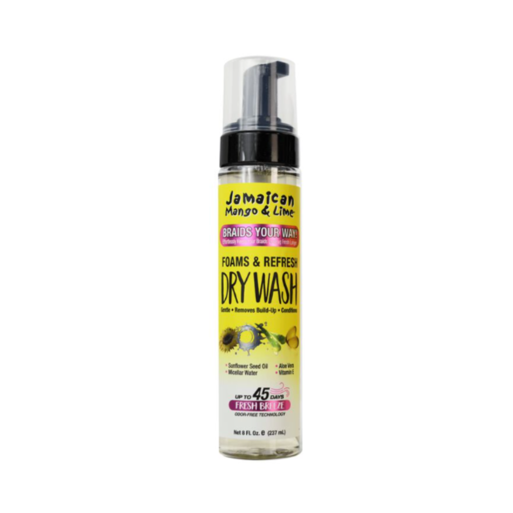 Jamaican Mango Lime - Braid Your Way - Braiding Setting Mousse 8 oz - BRAID BEAUTY