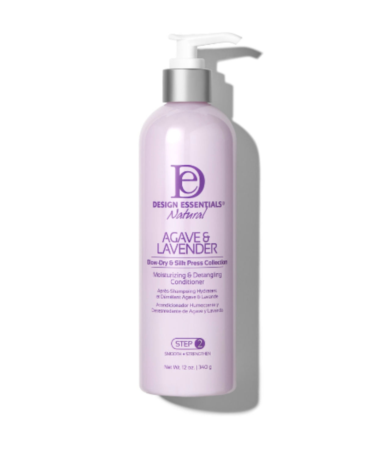 Design Essentials Agave & Lavender Moisturizing & Detangling Conditioner 12 oz - BRAID BEAUTY