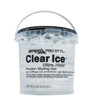 Ampro Pro Clear Ice Protein Rich Ultra Hold 5 LB - BRAID BEAUTY