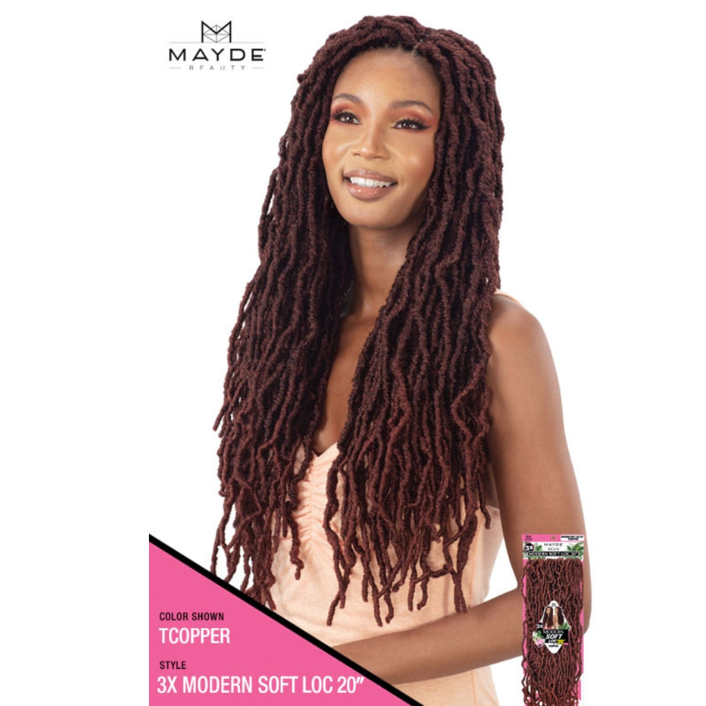 Mayde Beauty Synthetic Braid - 3X MODERN SOFT LOC 20 - BRAID BEAUTY