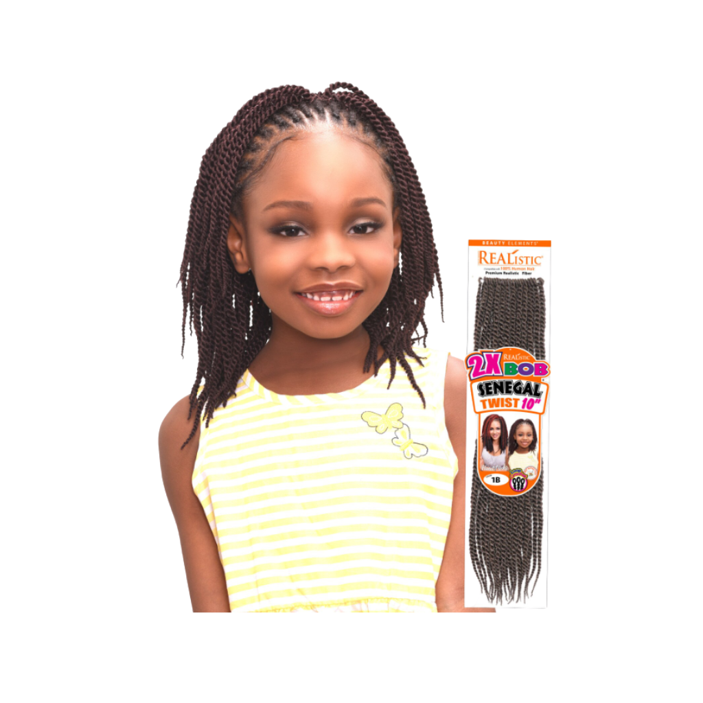 BEAUTY ELEMENTS REALISTIC 2X BOB SENEGAL BRAID 10" - BRAID BEAUTY