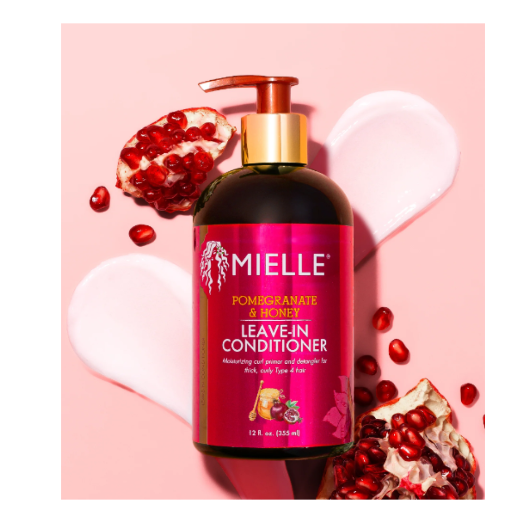 MIELLE Pomegranate & Honey Leave In Conditioner 12 oz - BRAID BEAUTY
