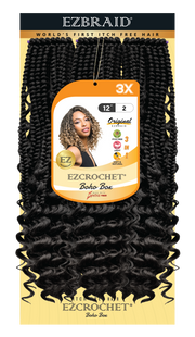 EZCROCHET Boho Box 12" 3X - BRAID BEAUTY