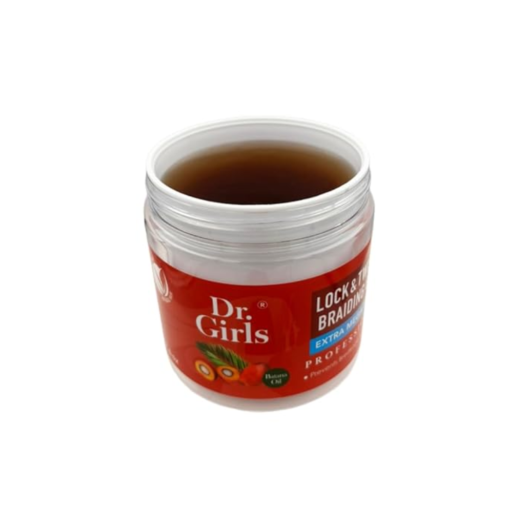Dr. Girls Rice Water Braiding Conditioning Gel Batana Oil 17.6 oz - BRAID BEAUTY