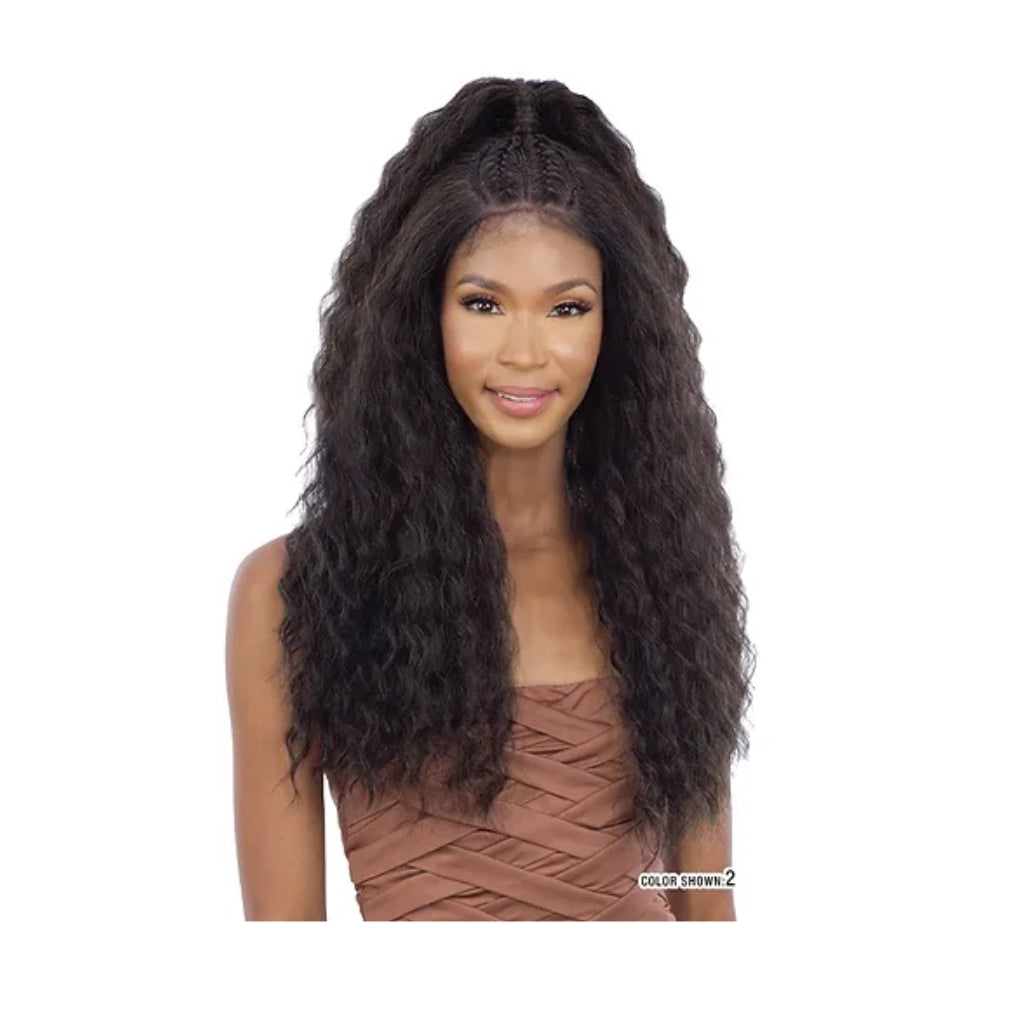 Mayde Beauty Synthetic Pre-braided Lace Front Wig - Iris - BRAID BEAUTY