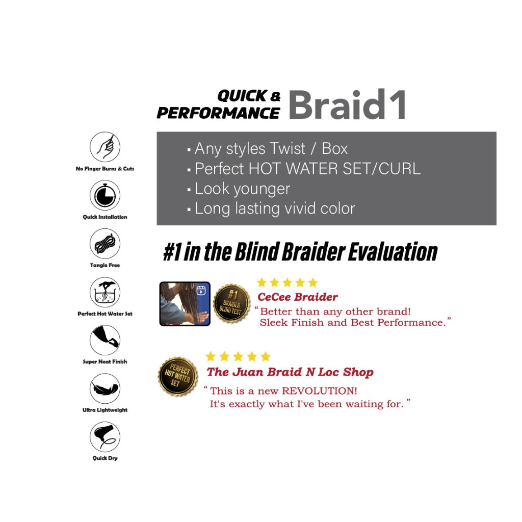 BRAID1 Quick & Performance 10X 26" - BRAID BEAUTY