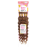 Born Free By Ali 100% Human Hair Braids New - DEEP BULK-18-20" - BRAID BEAUTY