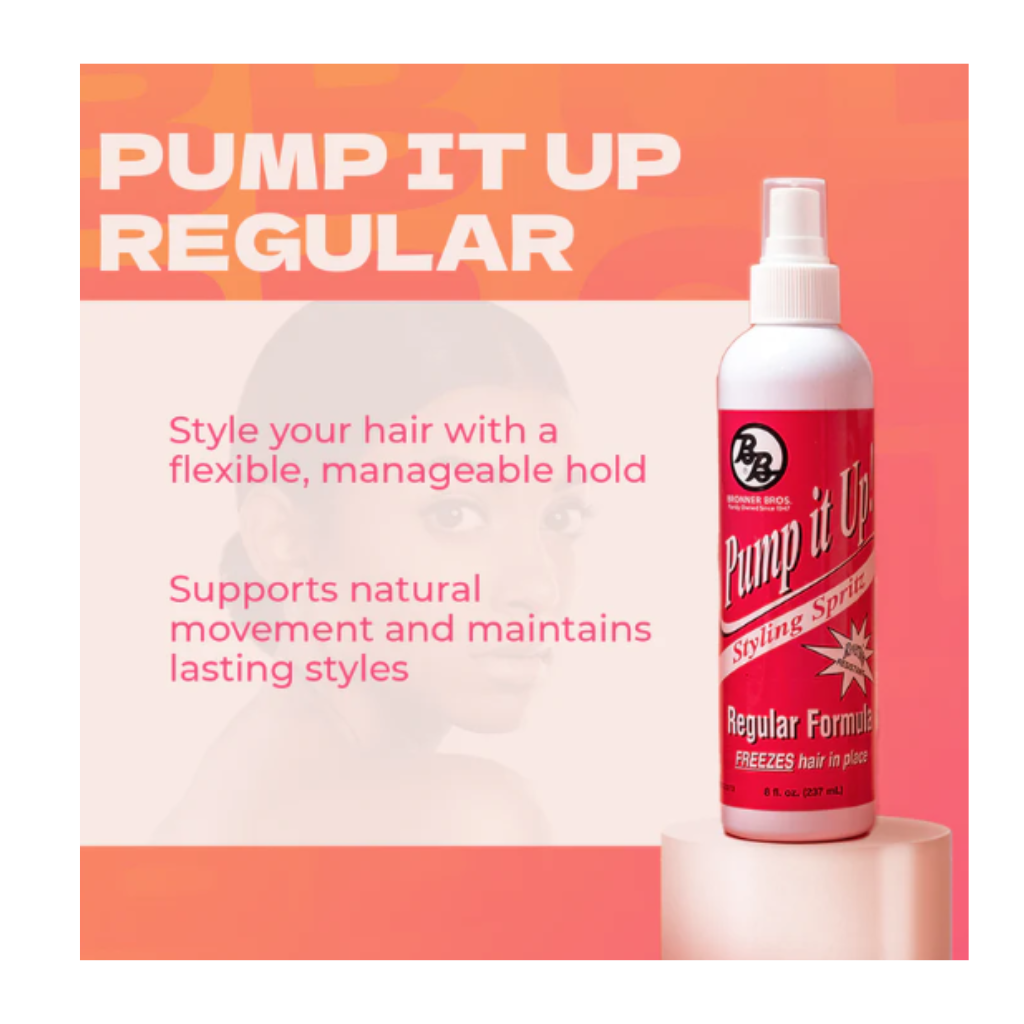 BB Pump It Up Styling Spritz Regular Formula 8 oz - BRAID BEAUTY