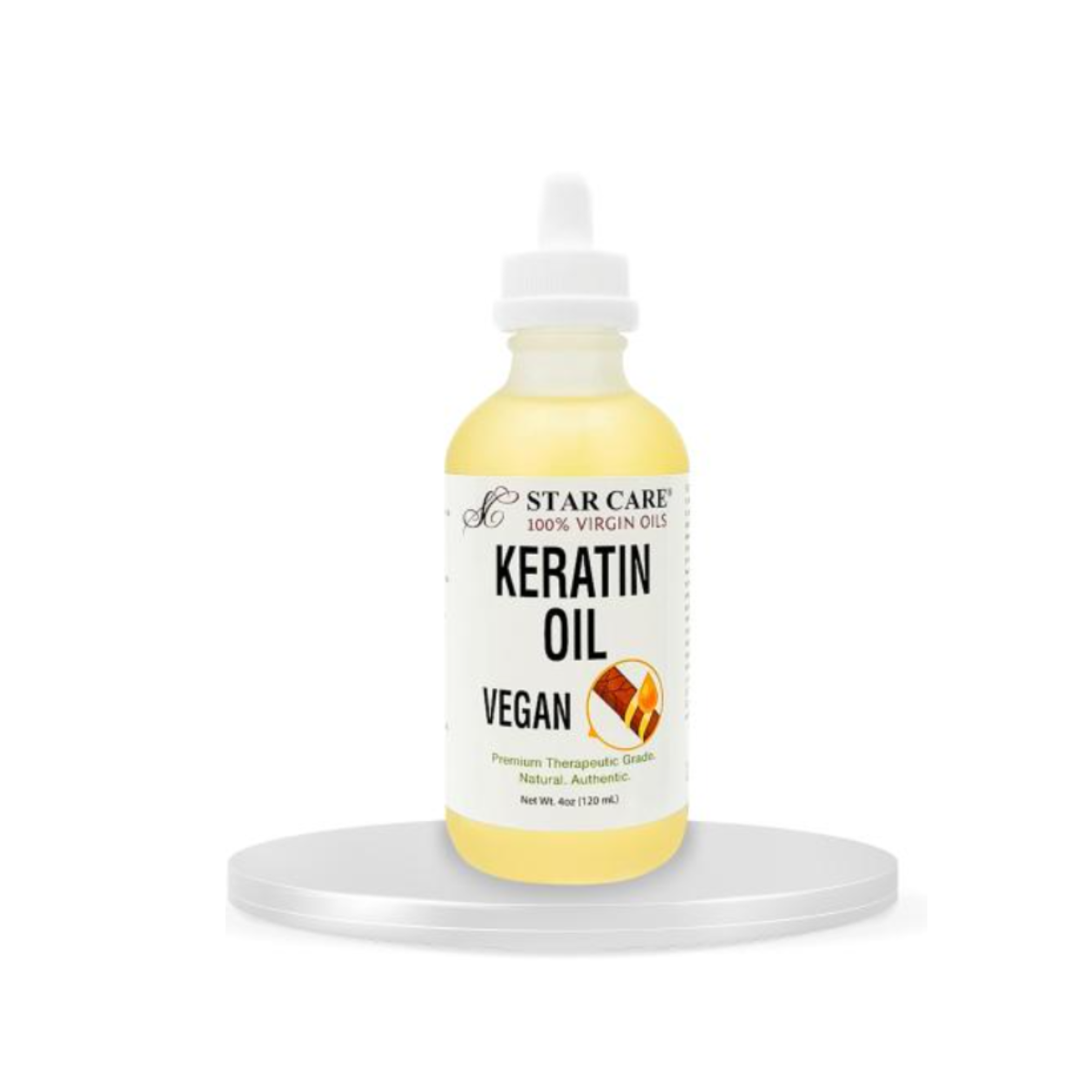 Star Care 100% Virgin Keratin Oil 4oz - BRAID BEAUTY