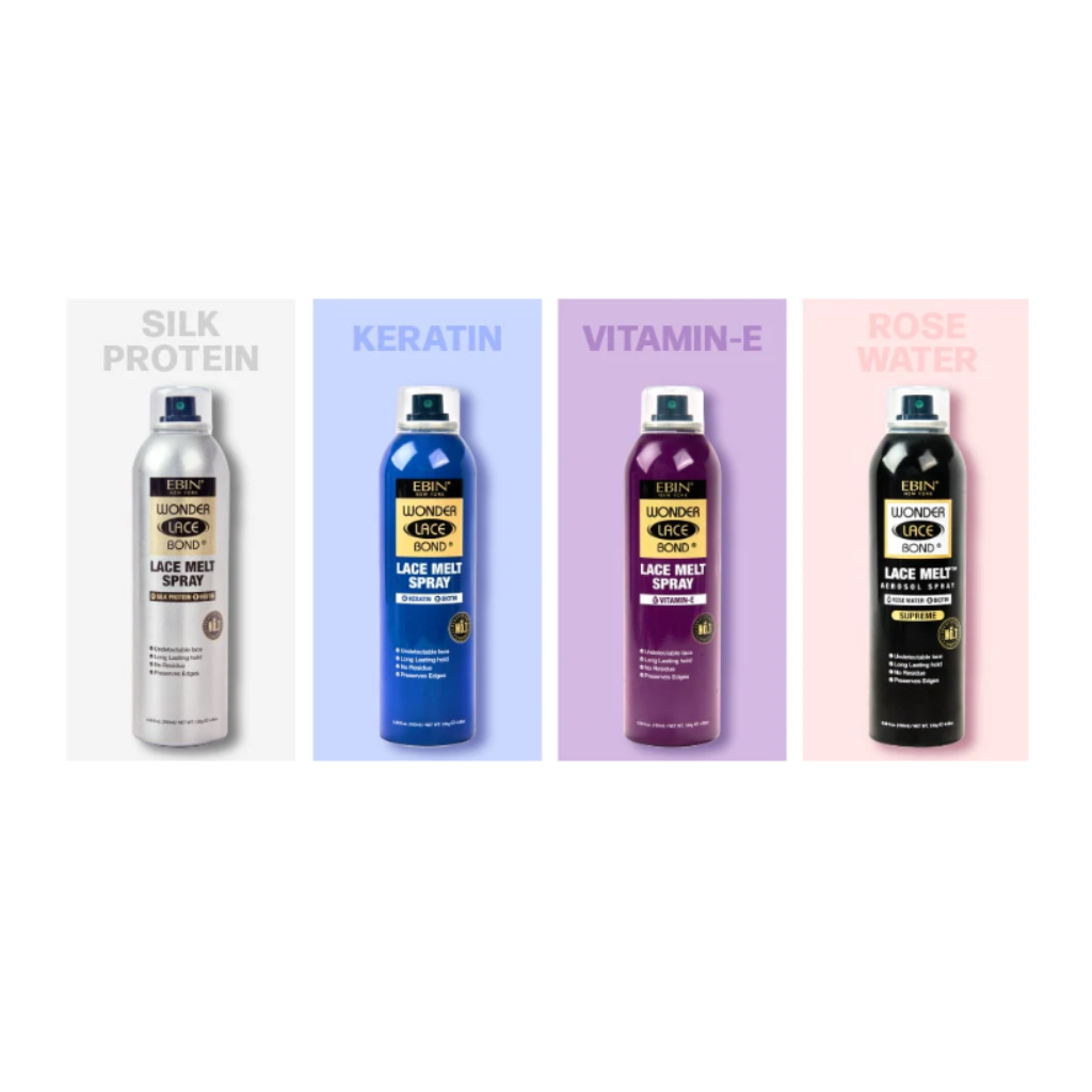 EBIN NEW YORK WONDER LACE BOND LACE MELT SPRAY 6.08 OZ - BRAID BEAUTY