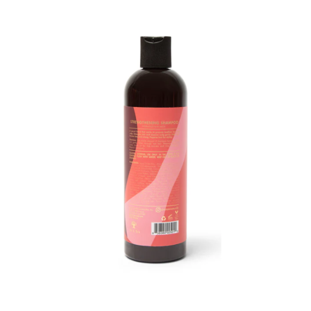 As I Am Long & Luxe Pomegranate & Passion Fruit Strengthening Shampoo 12 oz - BRAID BEAUTY