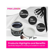 PINK LEMON - Braiders Loc Twist Braid Edge Pomade - BRAID BEAUTY