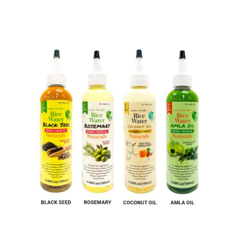 Dr.Girls More Volume Rice Water Hair Oil 6oz - BRAID BEAUTY