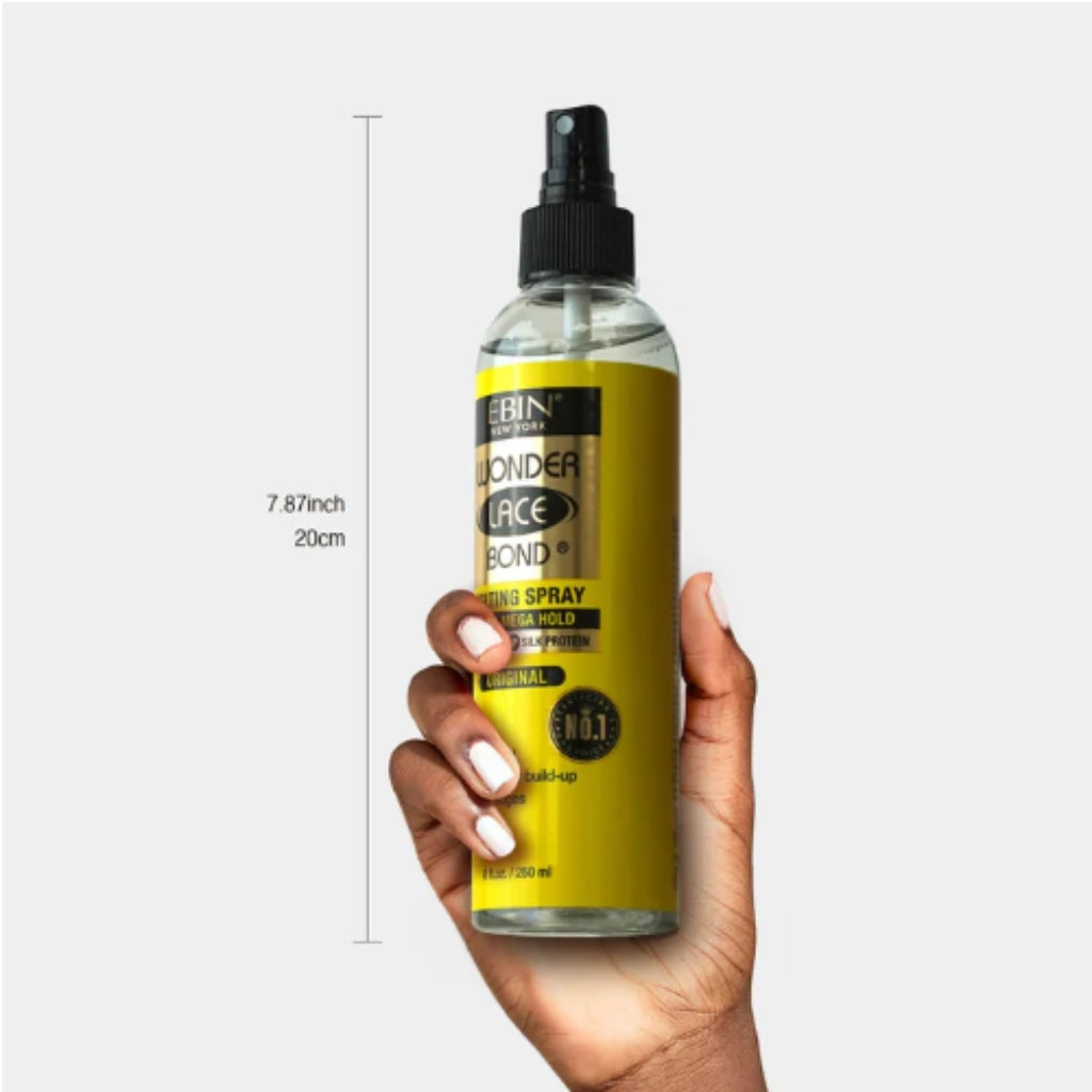 EBIN NEW YORK  Wonder Bond Melting Spray  8OZ - EXTRA MEGA HOLD - BRAID BEAUTY