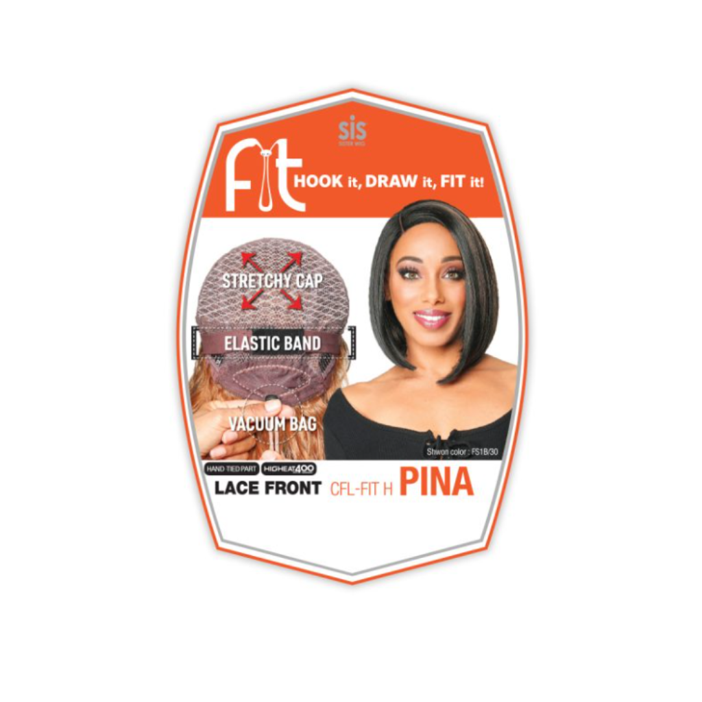 Zury Sis Fit Synthetic Lace Front Wig CFL-FIT H -PINA- - BRAID BEAUTY