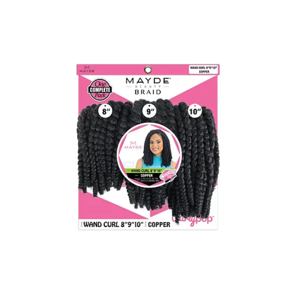 Mayde Beauty WAND CURL 8" 9" 10 - BRAID BEAUTY