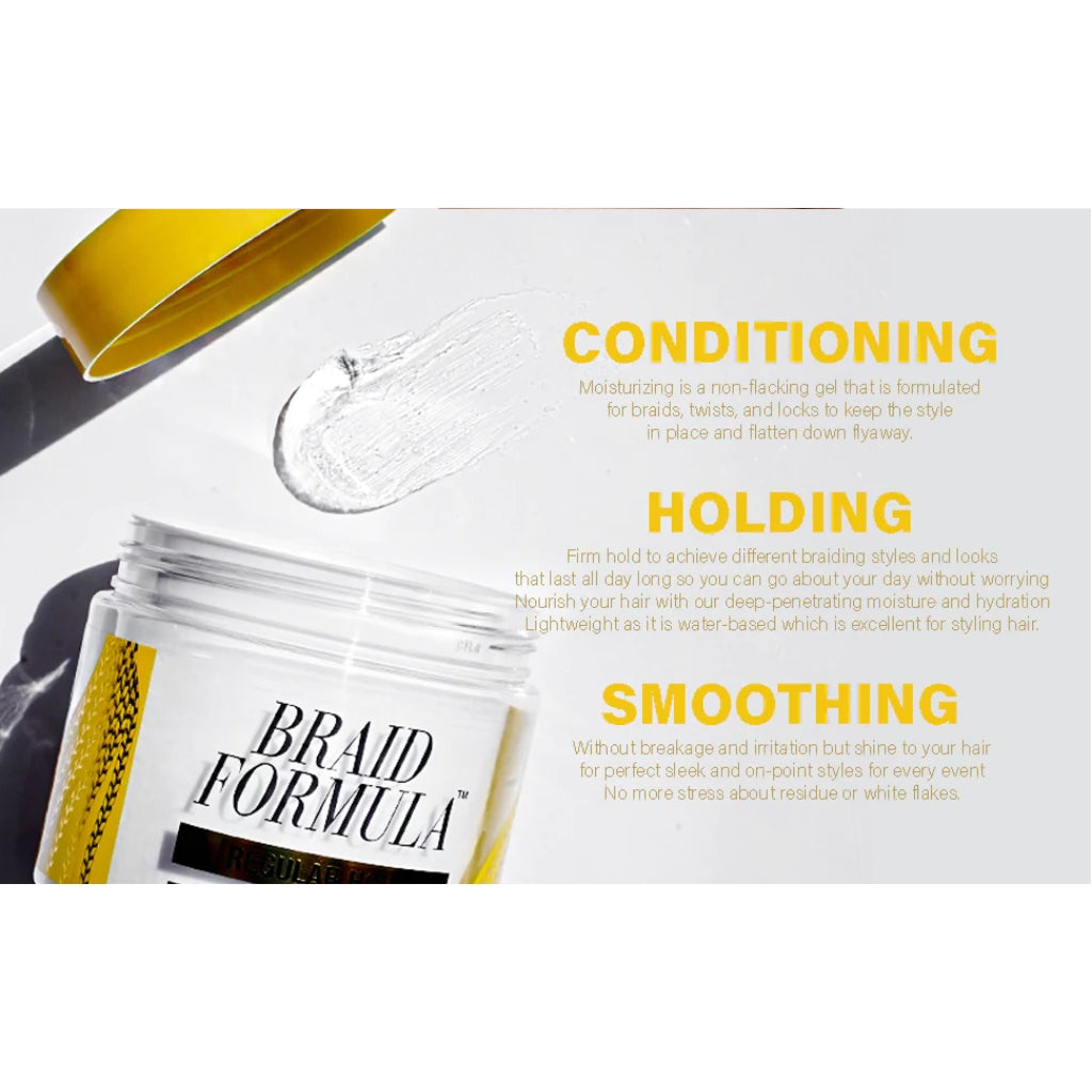 EBIN NEW YORK BRAID FORMULA CONDITIONING GEL REGULAR HOLD - BRAID BEAUTY