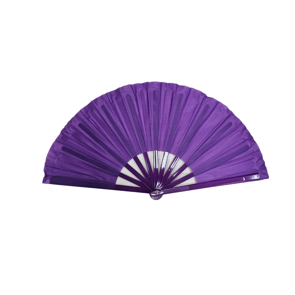 Large Folding Clack Fan - BRAID BEAUTY