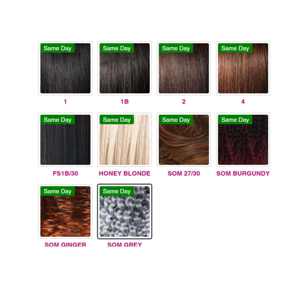 Zury V11 Boho Curly Synthetic Crochet Braid 12/13/14 - BRAID BEAUTY