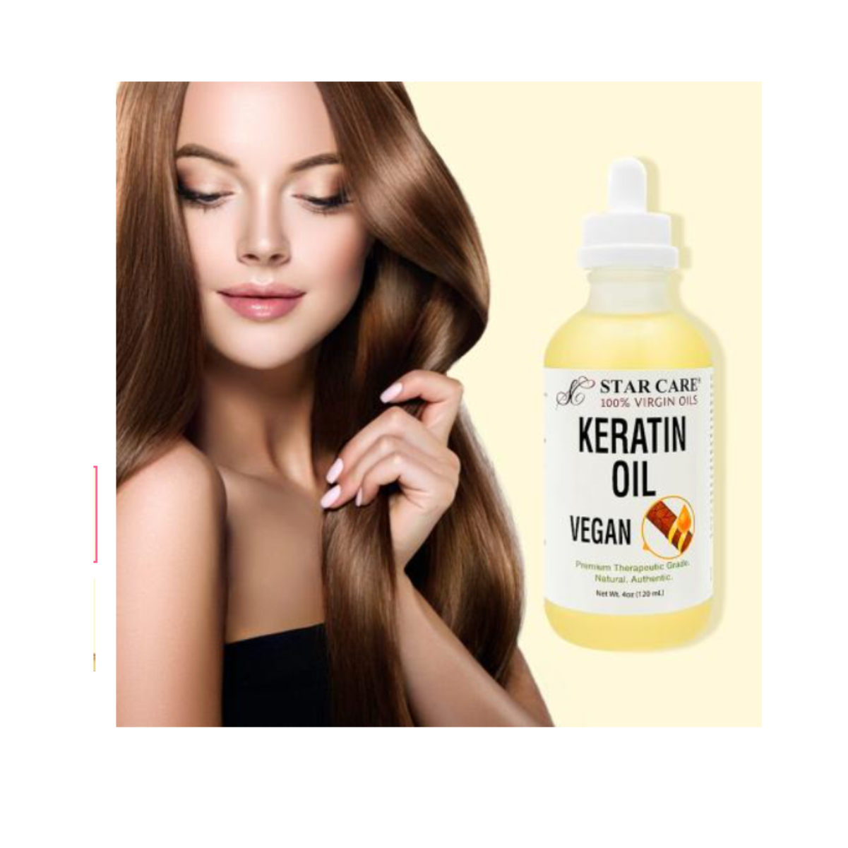 Star Care 100% Virgin Keratin Oil 4oz - BRAID BEAUTY