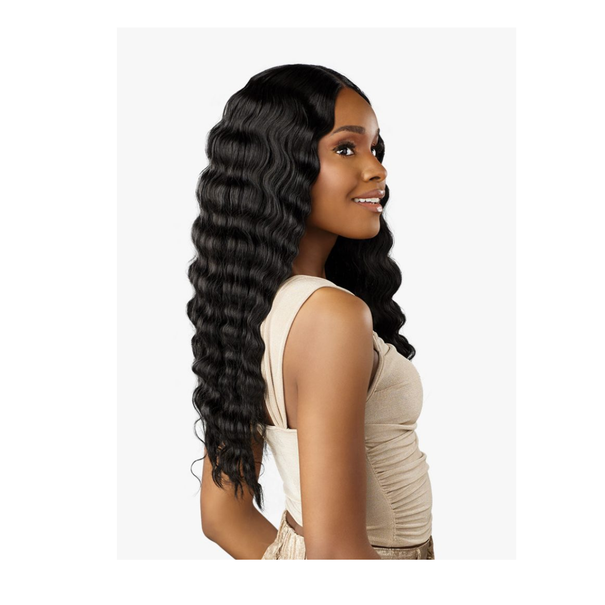 Sensationnel HD Lace Parting Wig Glamzy Glueless Wide V-Part Seraphina - BRAID BEAUTY