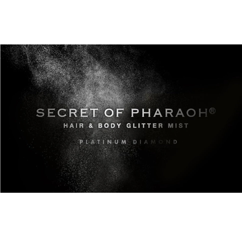 EBIN NEW YORK SECRET OF PHARAOH EGYPTIAN DIAMOND GLITTER MIST - PLATINUM - BRAID BEAUTY