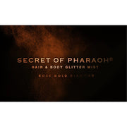 EBIN NEW YORK SECRET OF PHARAOH EGYPTIAN DIAMOND GLITTER MIST - ROSE GOLD - BRAID BEAUTY