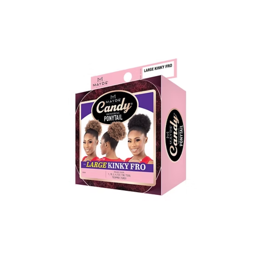 Mayde Beauty Candy Ponytail Large Kinky Fro - BRAID BEAUTY