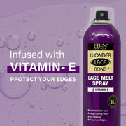 EBIN NEW YORK WONDER LACE BOND LACE MELT SPRAY 6.08 OZ - BRAID BEAUTY
