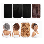 Mayde Beauty Mocha Ponytail Brush Curl 12" - BRAID BEAUTY