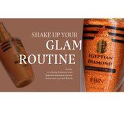 EBIN NEW YORK SECRET OF PHARAOH EGYPTIAN DIAMOND GLITTER MIST - ROSE GOLD - BRAID BEAUTY
