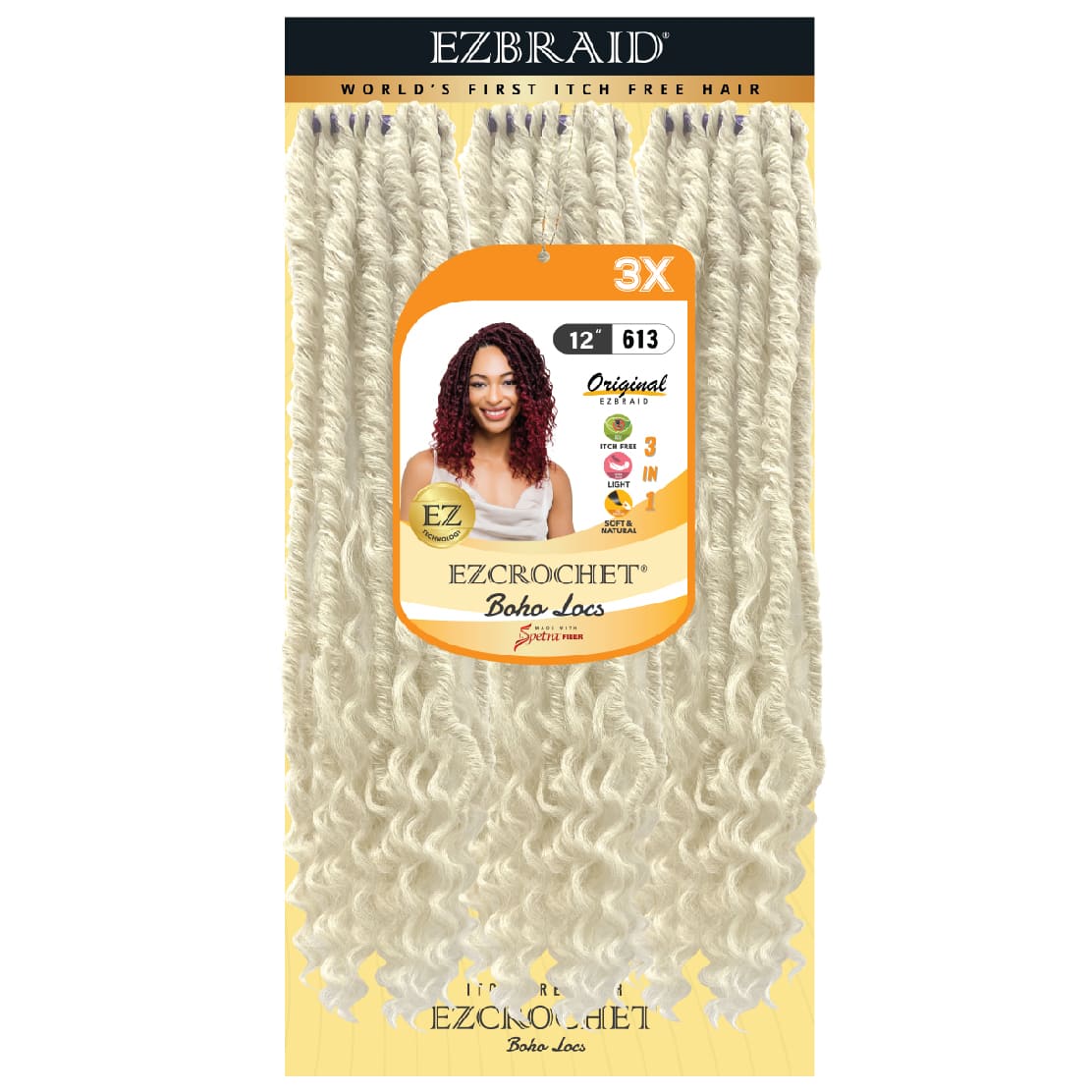 EZCROCHET Boho Locs 12" 3X - BRAID BEAUTY
