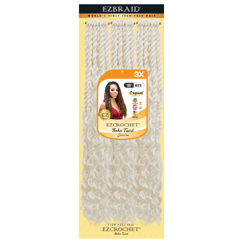 EZCROCHET Boho Twist 18" X3 - BRAID BEAUTY
