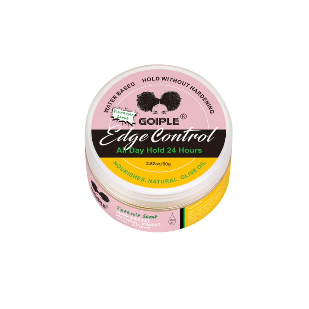 GOIPLE Edge Control All Day Hold 24 hour -Pineapple 2.82 oz - BRAID BEAUTY