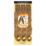 2 pack of EZCROCHET Boho French 18" 3x - BRAID BEAUTY