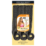 EZCROCHET BOX FRENCH 20" 3X - BRAID BEAUTY