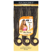 EZCROCHET BOX FRENCH 20" 3X - BRAID BEAUTY