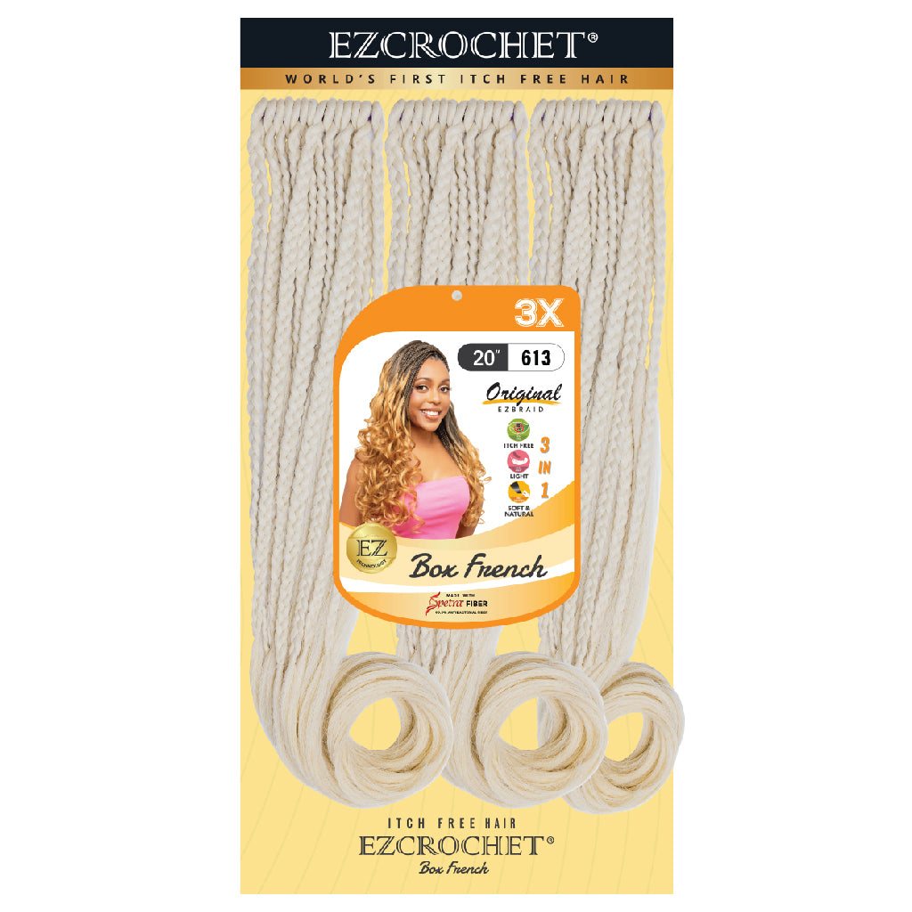 EZCROCHET BOX FRENCH 20" 3X - BRAID BEAUTY