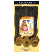 EZCROCHET BOX FRENCH 20" 3X - BRAID BEAUTY