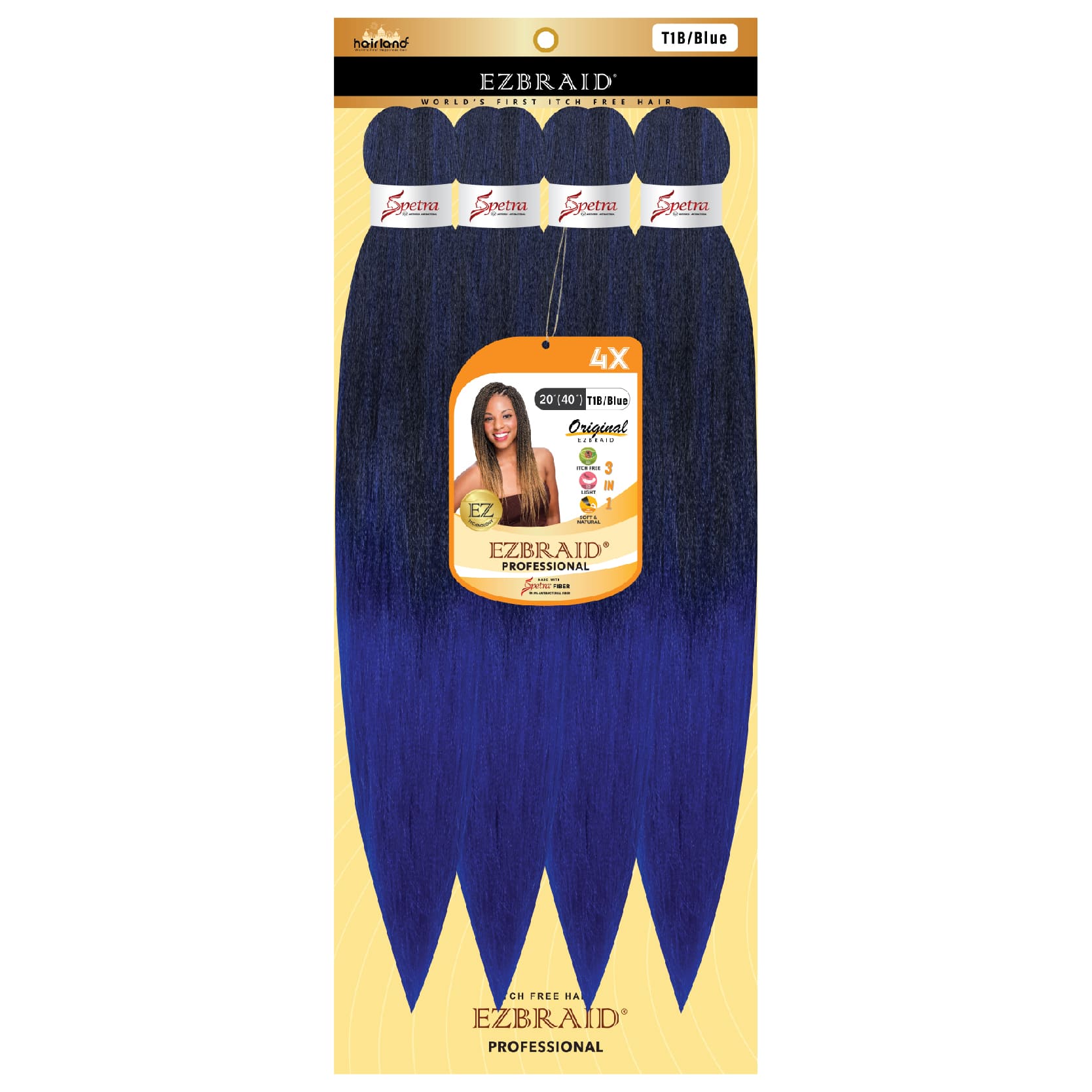 EZBRAID Quatro 20" - 4X - BRAID BEAUTY