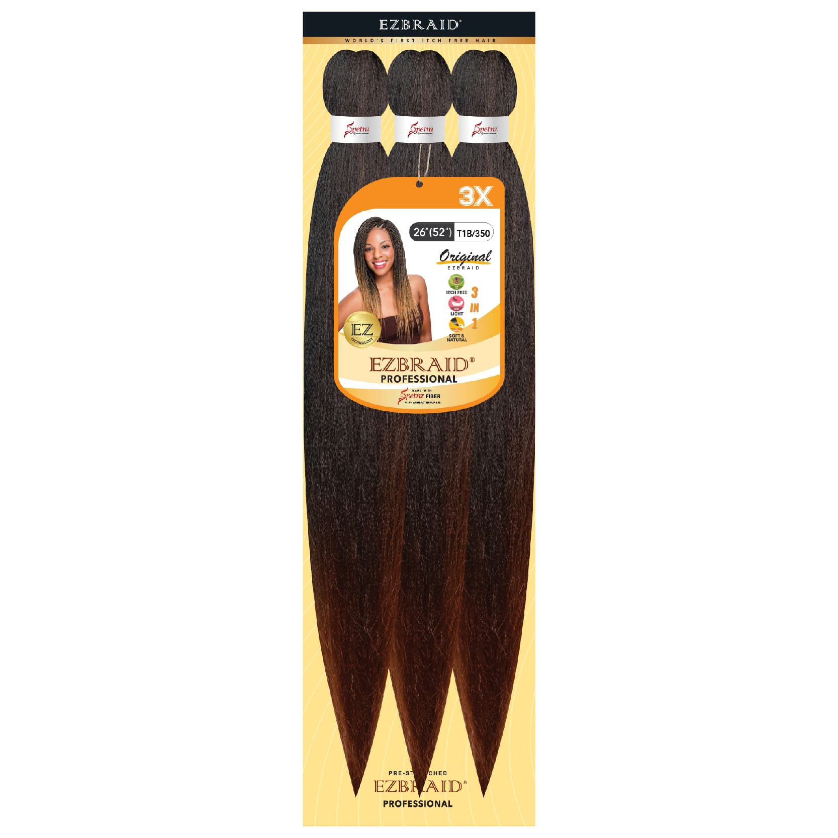 EZBRAID 26" - 3X - BRAID BEAUTY