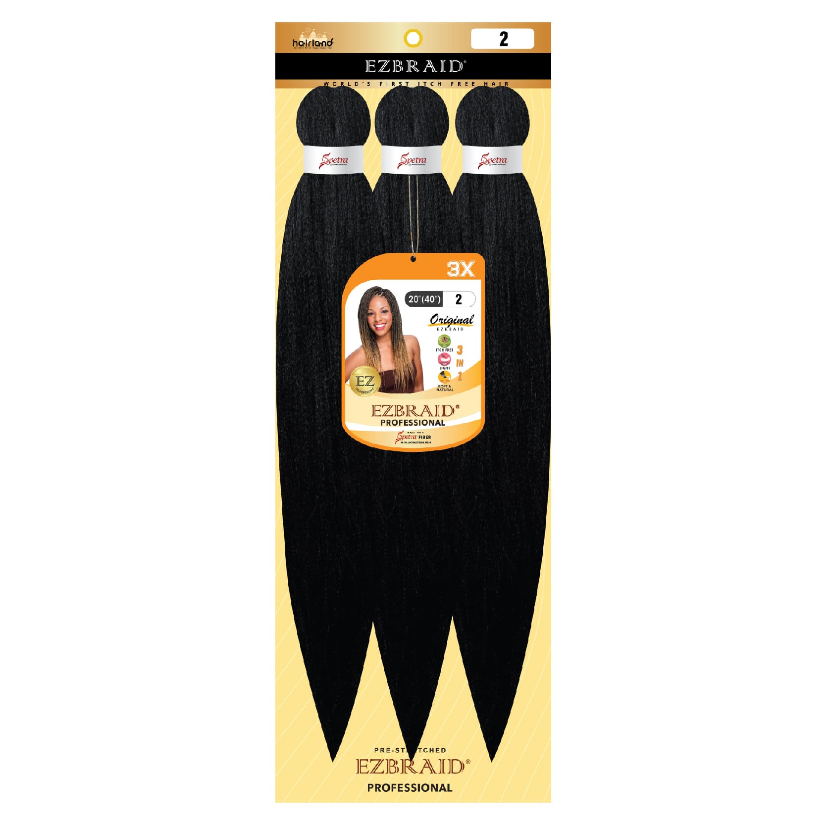EZBRAID 20" 3X - BRAID BEAUTY