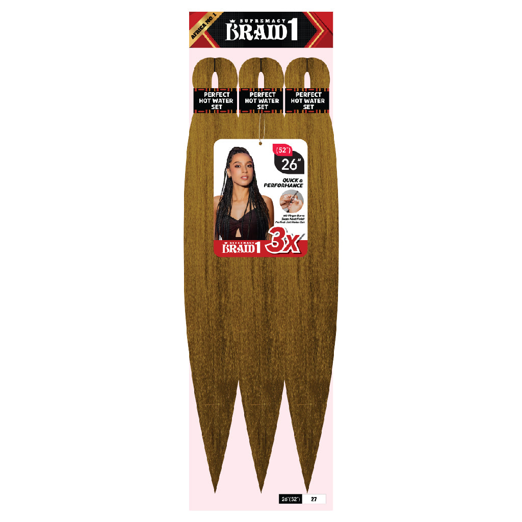 BRAID1 Quick & Performance 3X 26" - BRAID BEAUTY